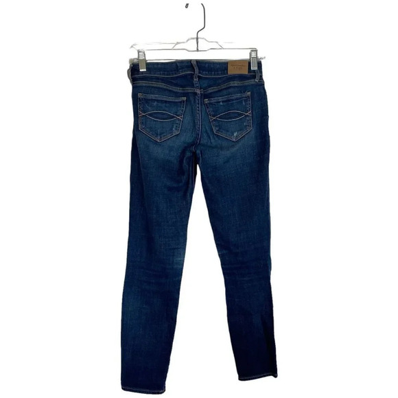 ABERCROMBIE & FITCH Skinny Jeans Size 25 Dark Wash - Picture 2 of 6